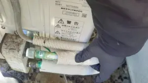 黒川郡大和町｜エコキュート配管交換（ヒートポンプ配管）漏水でお湯が作れない症状