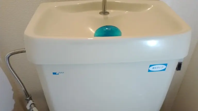 黒川郡大和町｜トイレ修理 フロートゴム玉交換（LIXIL TF-10R-L）勝手に給水が始まる症状