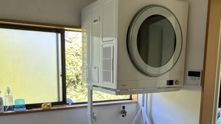 【黒川郡大和町】洗濯量が多いご家庭でのガス衣類乾燥機「乾太くん」9kg設置事例