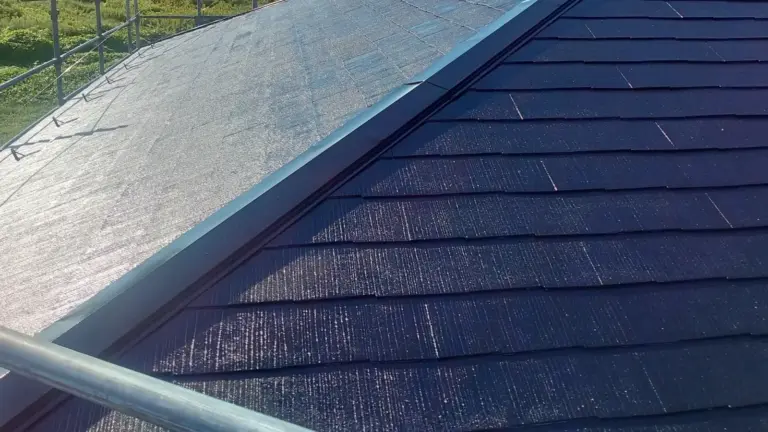 黒川郡大和町｜屋根塗装工事（スレート屋根・シリコン塗料）色あせ・塗膜剥がれ対応