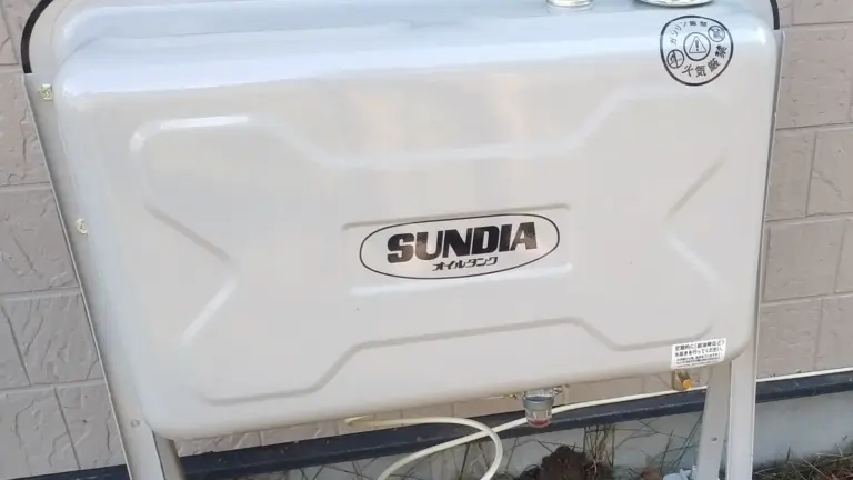 黒川郡大和町｜オイルタンク交換（サンダイヤ KS5-090SE）設置環境を見直した交換事例