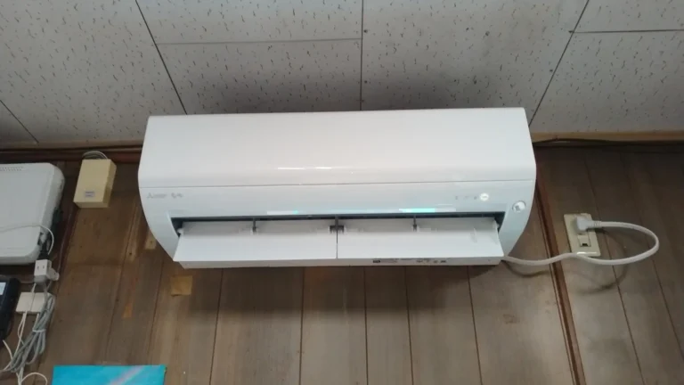 黒川郡大和町｜暖まらないエアコンを寒冷地仕様の三菱「ズバ暖」へ交換（MSZ-NXV4026S）